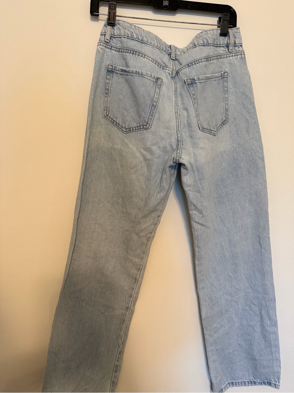 Garage Light Blue Slouchy women’s jeans -01  25 - Picture 4 of 6